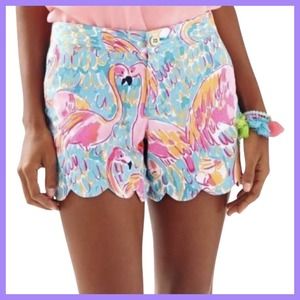 Lily Pulitzer Peel And Eat Buttercup Shorts
